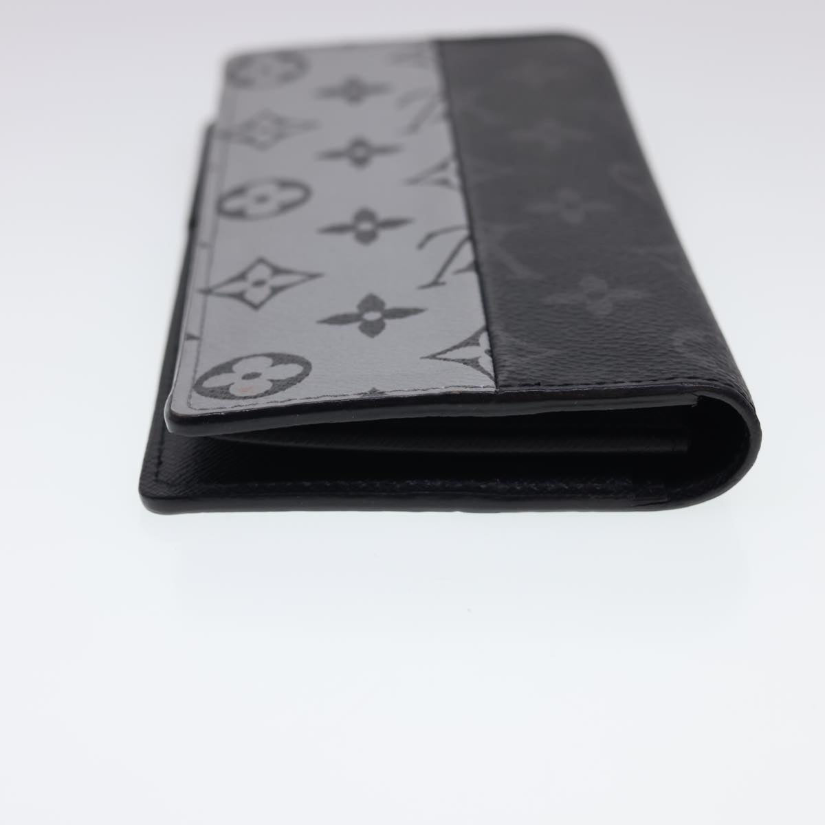 LOUIS VUITTON Eclipse Split Portefeuille Braza Long Wallet M63027 LV 40074A