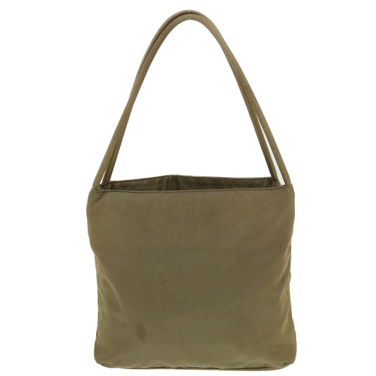 Prada Hand Bag Nylon Khaki  40088