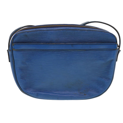 LOUIS VUITTON Epi June Feuille Shoulder Bag Blue M52155 LV 40091