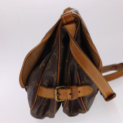 LOUIS VUITTON Monogram Saumur 30 Shoulder Bag M42256 LV 40092