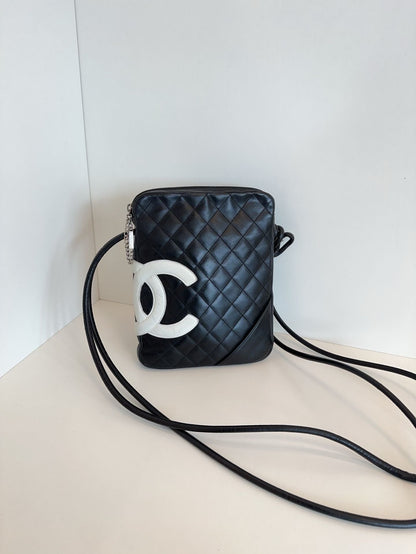 Vintage Chanel Cambon bag *cm black