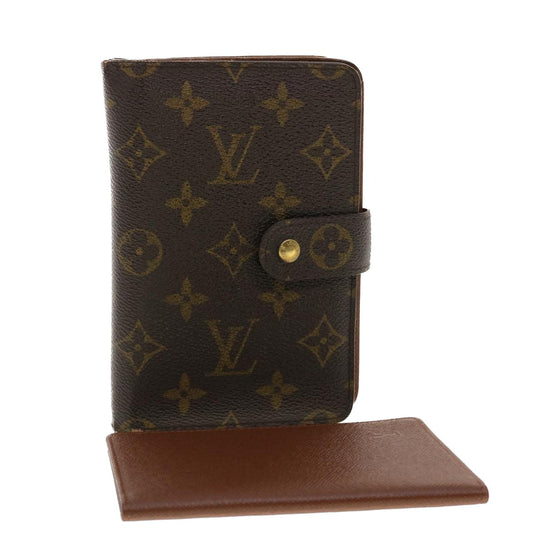 LOUIS VUITTON Monogram Porte Tresol Etui Papier Wallet M61202 LV 40120