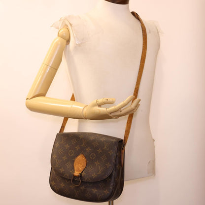 LOUIS VUITTON Monogram Saint Cloud GM Shoulder Bag M51242 LV 40128