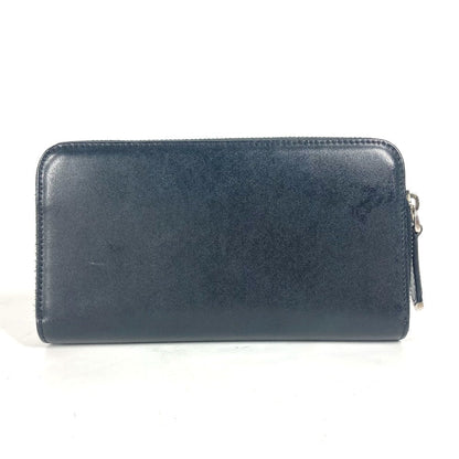 FENDI Long Wallet Purse 8M0299 leather black Long wallet Studs