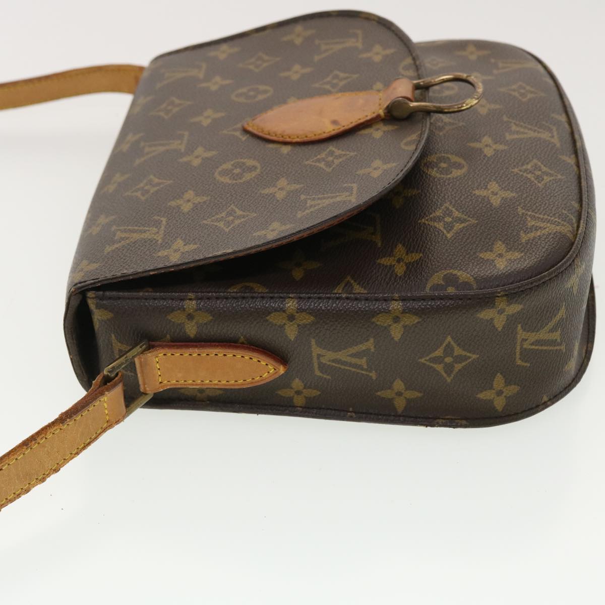 LOUIS VUITTON Monogram Saint Cloud GM Shoulder Bag M51242 LV 40141