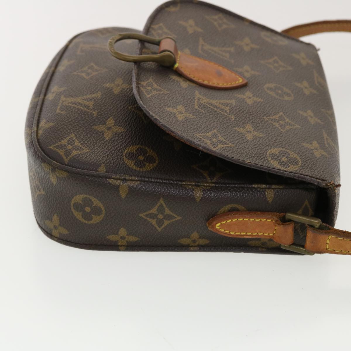 LOUIS VUITTON Monogram Saint Cloud MM Shoulder Bag M51243 LV 40144