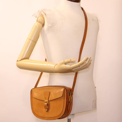 LOUIS VUITTON Nomad Leather Jeune Fille MM Shoulder Bag SPO Brown LV 40148