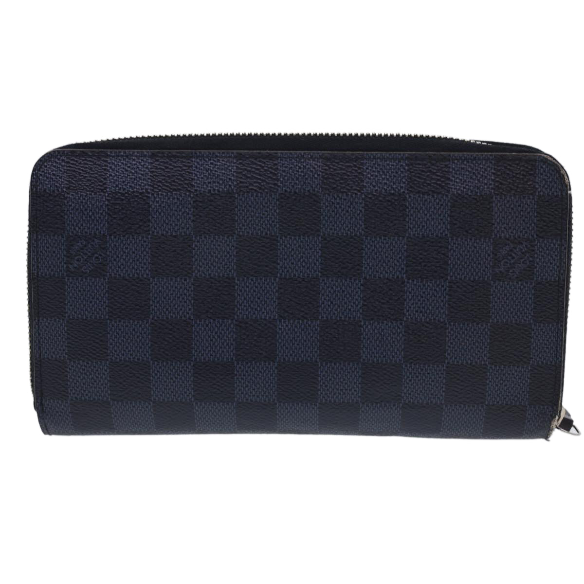 LOUIS VUITTON Damier Cobalt Zippy Organizer Long Wallet N64014 LV 40152
