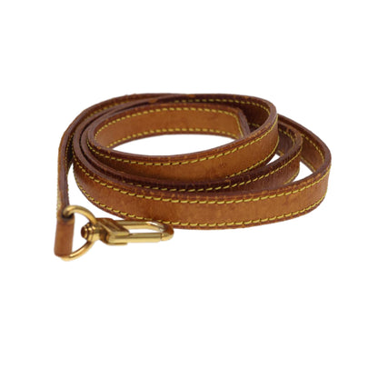 LOUIS VUITTON Shoulder Strap Leather 44.5"" Beige LV 40153