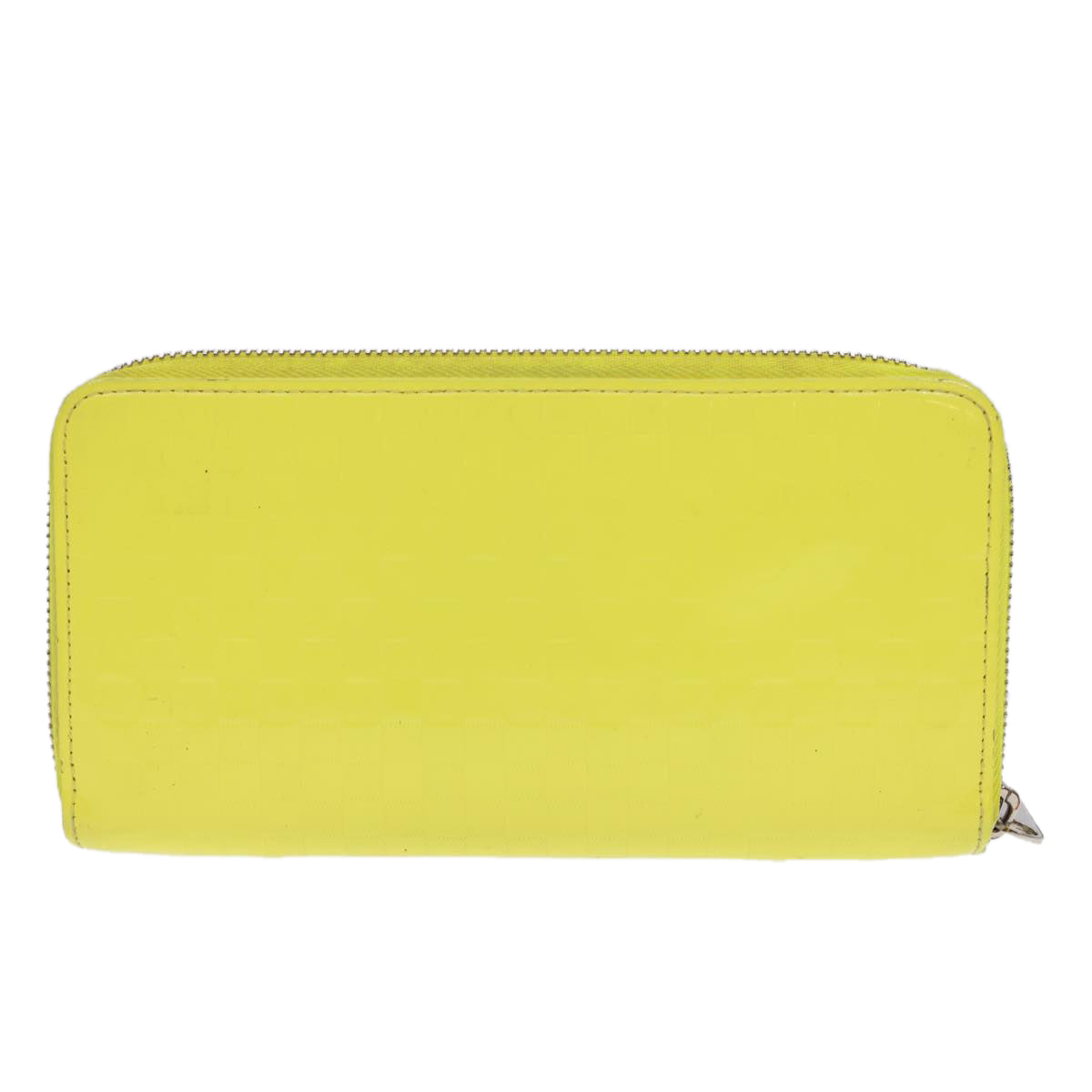 LOUIS VUITTON Damier Facet Zippy Wallet Long Wallet Yellow M94401 LV 40171