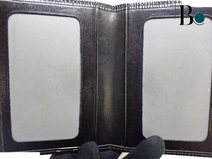 Louis Vuitton Black Patent leather Porte photo wallet accessories