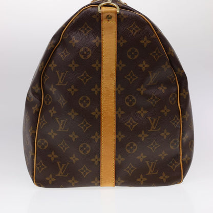 LOUIS VUITTON Monogram Keepall Bandouliere 60 Boston Bag M41412 LV 40187