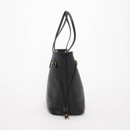 Louis Vuitton Black Empreinte Monogram Giant Neverfull MM