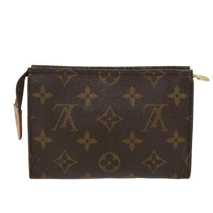LOUIS VUITTON Monogram Poche Toilette 15 Pouch M47546 LV 40237