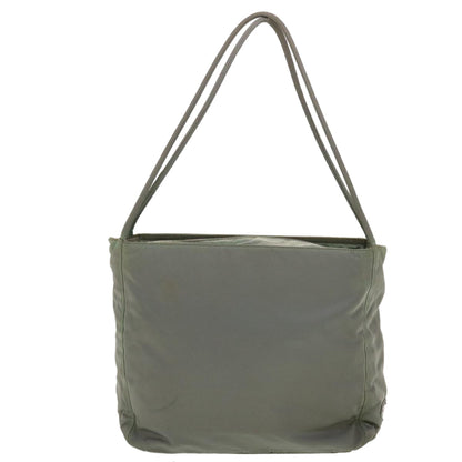 Prada Shoulder Bag Nylon Gray  40250