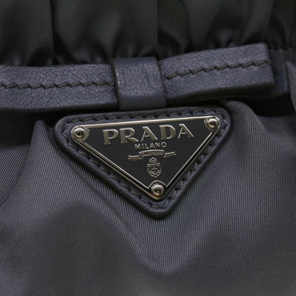 Prada Hand Bag Nylon 2way Gray  40251