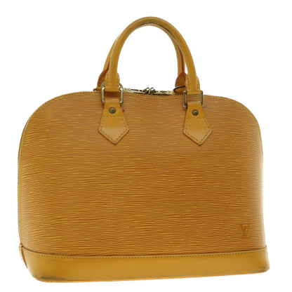 LOUIS VUITTON Epi Alma Hand Bag Tassili Yellow M52149 LV 40263