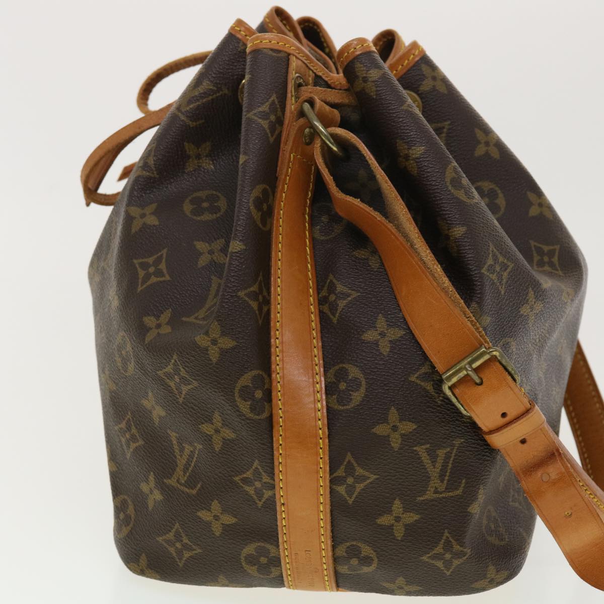 LOUIS VUITTON Monogram Petit Noe Shoulder Bag M42226 LV 40293