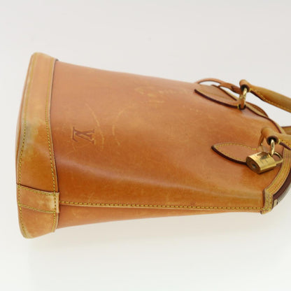 LOUIS VUITTON Nomad Leather Lockit Hand Bag Brown M85388 LV 40311