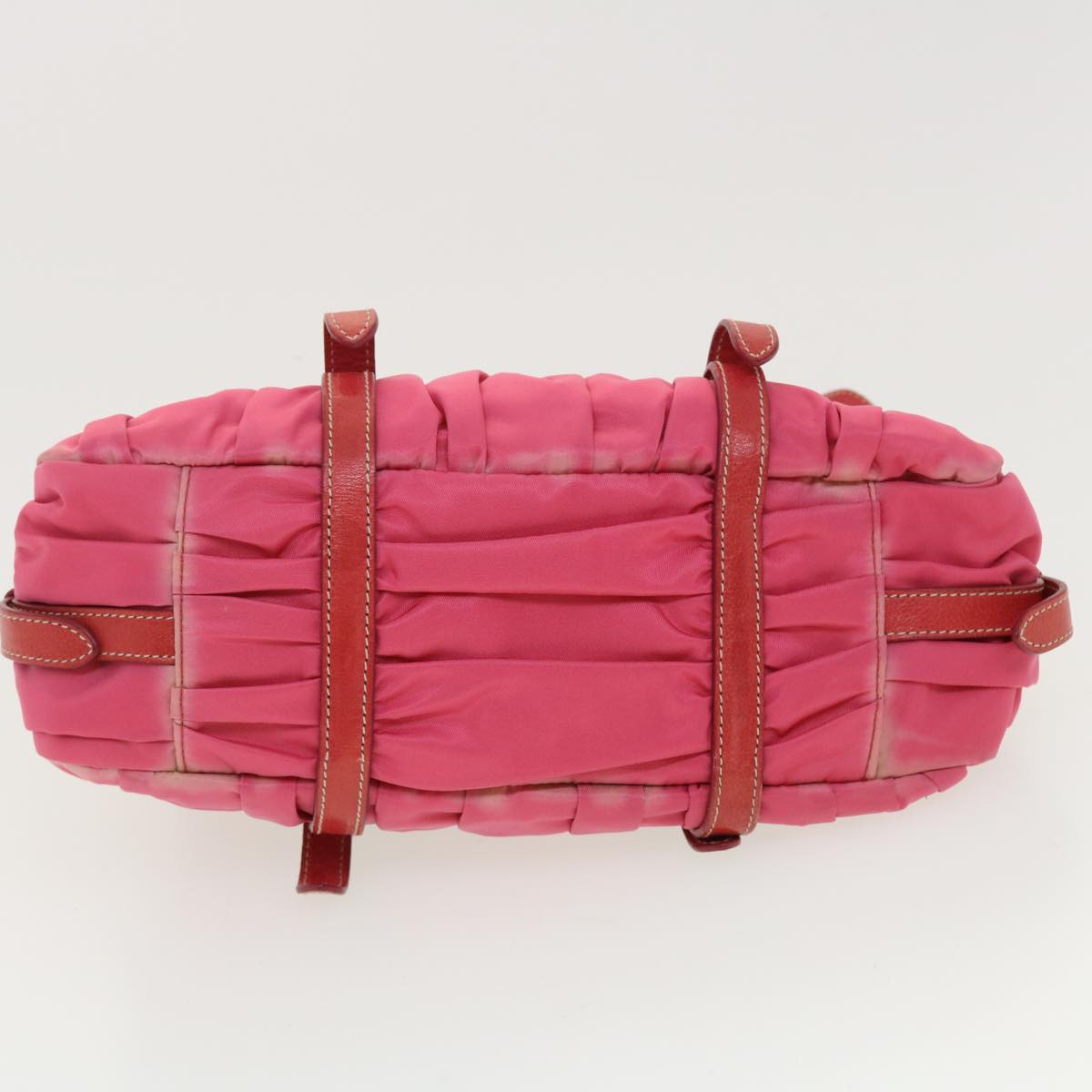 Prada Hand Bag Nylon 2way Pink  40325