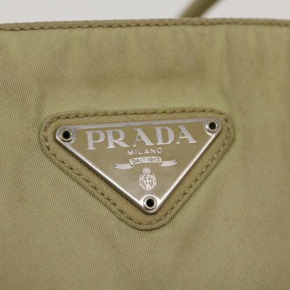 Prada Shoulder Bag Nylon Khaki  40350