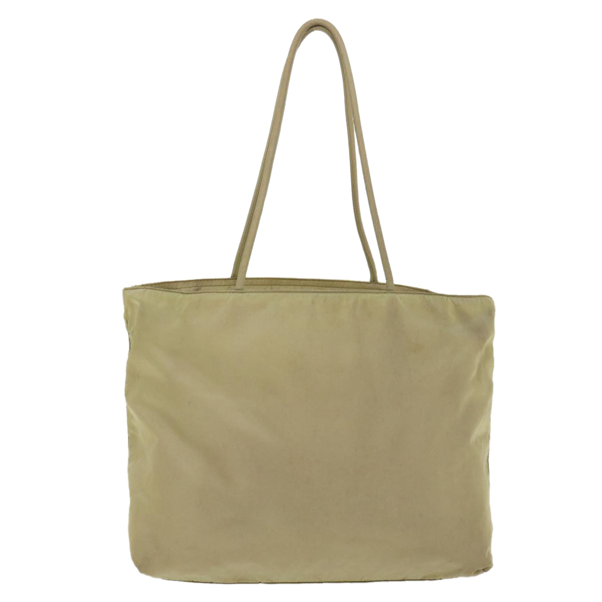 Prada Shoulder Bag Nylon Khaki  40350