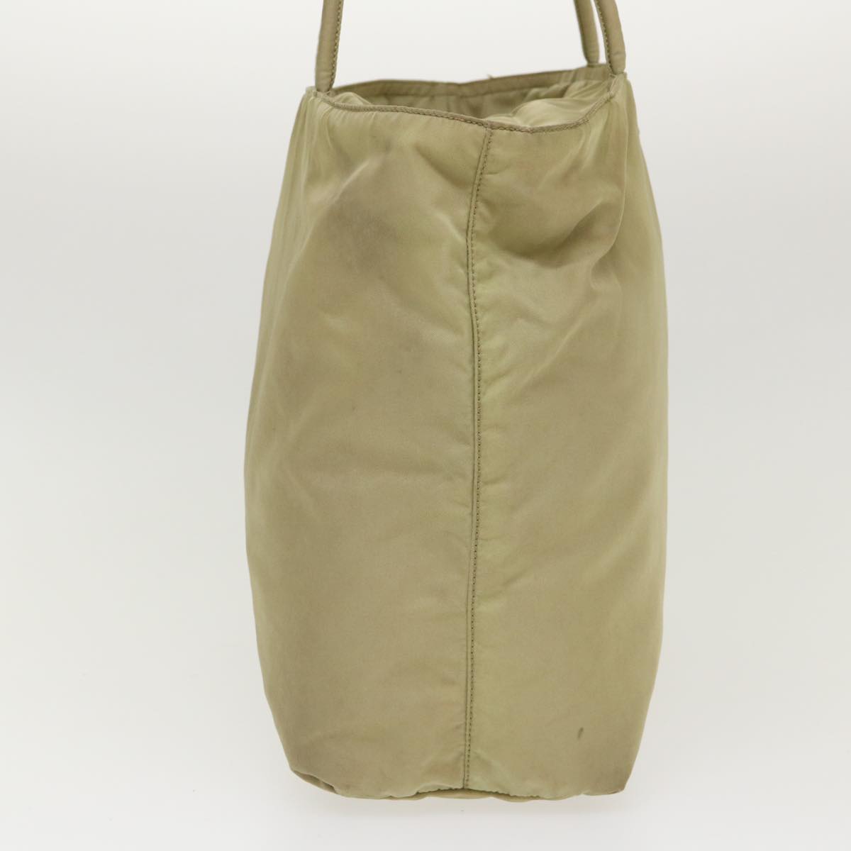 Prada Shoulder Bag Nylon Khaki  40350