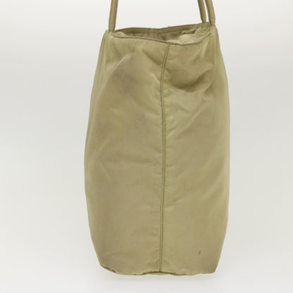 Prada Shoulder Bag Nylon Khaki  40350