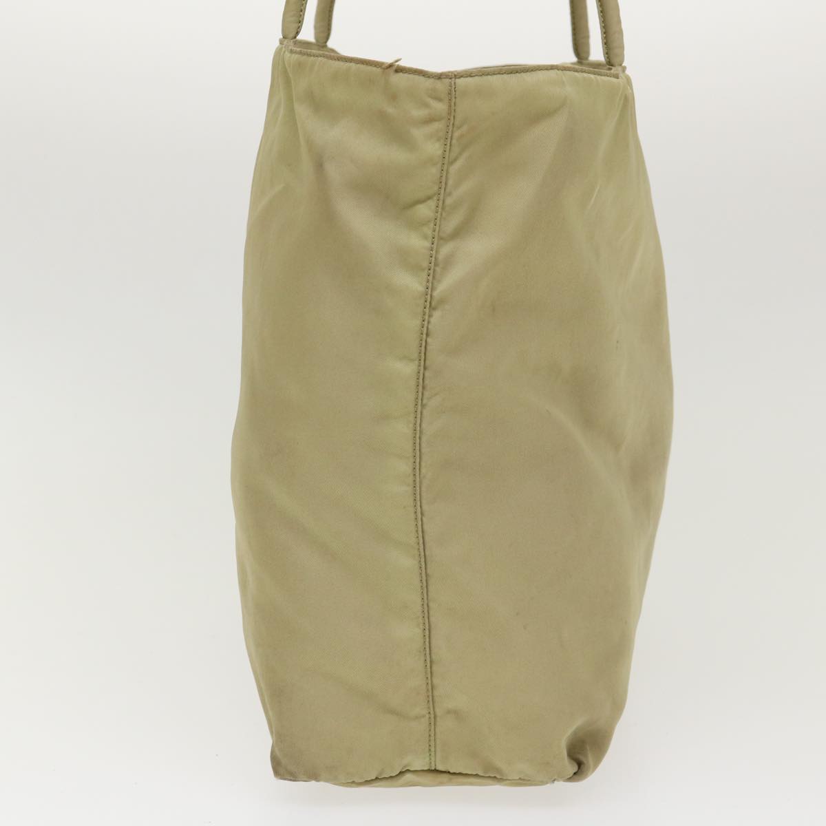 Prada Shoulder Bag Nylon Khaki  40350