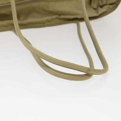 Prada Shoulder Bag Nylon Khaki  40350