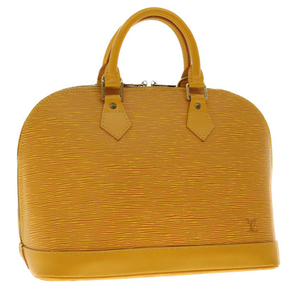 LOUIS VUITTON Epi Alma Hand Bag Tassili Yellow M52149 LV 40395