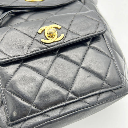 Chanel Quilted Duma Backpack - Brown Backpacks, Handbags ch33347cc