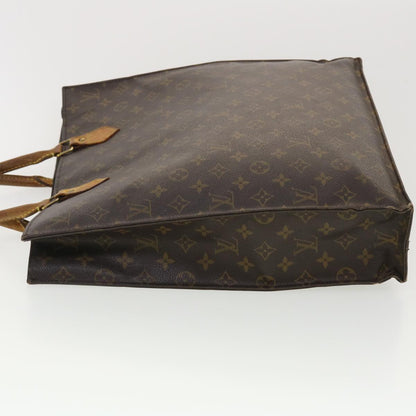 LOUIS VUITTON Monogram Sac Plat Hand Bag M51140 LV 40401