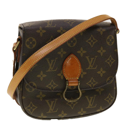 LOUIS VUITTON Monogram Saint Cloud MM Shoulder Bag M51243 LV 40402