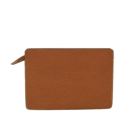 LOUIS VUITTON Epi Pochette Homme Clutch Bag Brown M52528 LV 40406