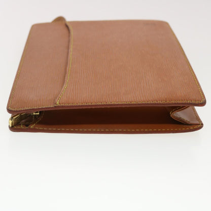LOUIS VUITTON Epi Pochette Homme Clutch Bag Brown M52528 LV 40406