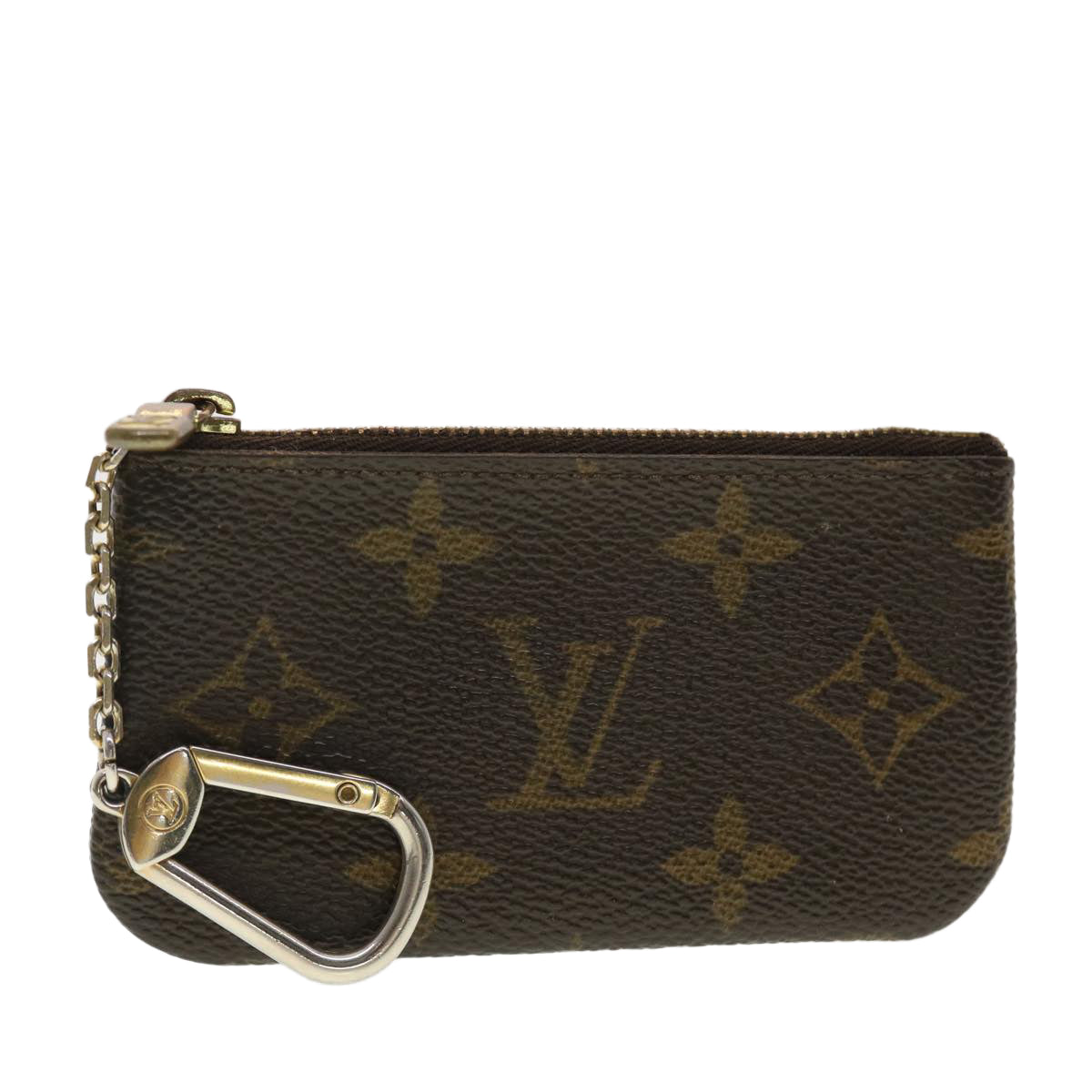 LOUIS VUITTON Monogram Pochette Cles Coin Purse M62650 LV 40413