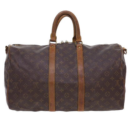 LOUIS VUITTON Monogram Keepall Bandouliere 45 Boston Bag M41418 LV 40415