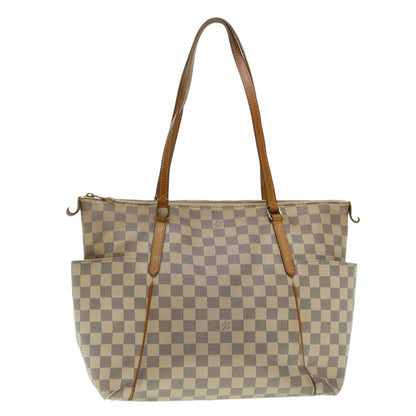 LOUIS VUITTON Damier Azur Totally MM Tote Bag N51262 LV 40419