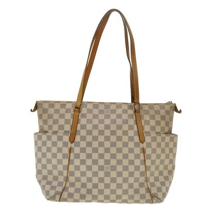 LOUIS VUITTON Damier Azur Totally MM Tote Bag N51262 LV 40419