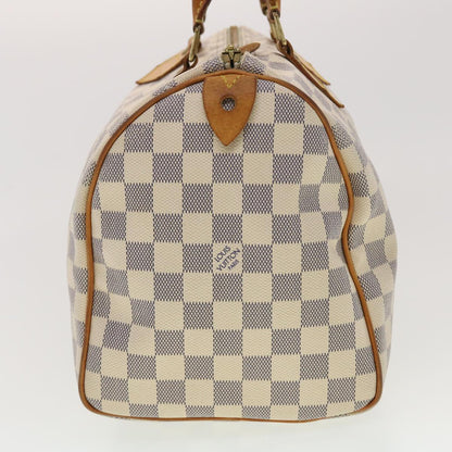 LOUIS VUITTON Damier Azur Speedy 30 Hand Bag N41533 LV 40420