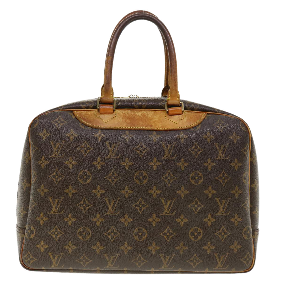 LOUIS VUITTON Monogram Deauville Hand Bag M47270 LV 40422