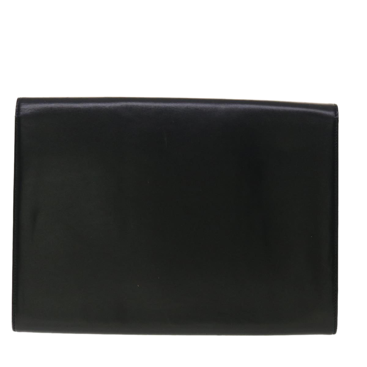 LOUIS VUITTON Opera line Aegean Clutch Bag Leather Black M63962 LV 40428