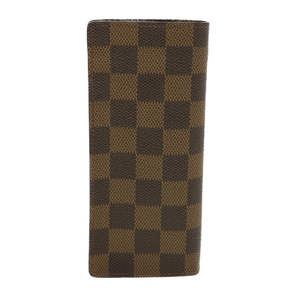 LOUIS VUITTON Damier Ebene Etui Lunettes Simple Glasses Case N62964 40429