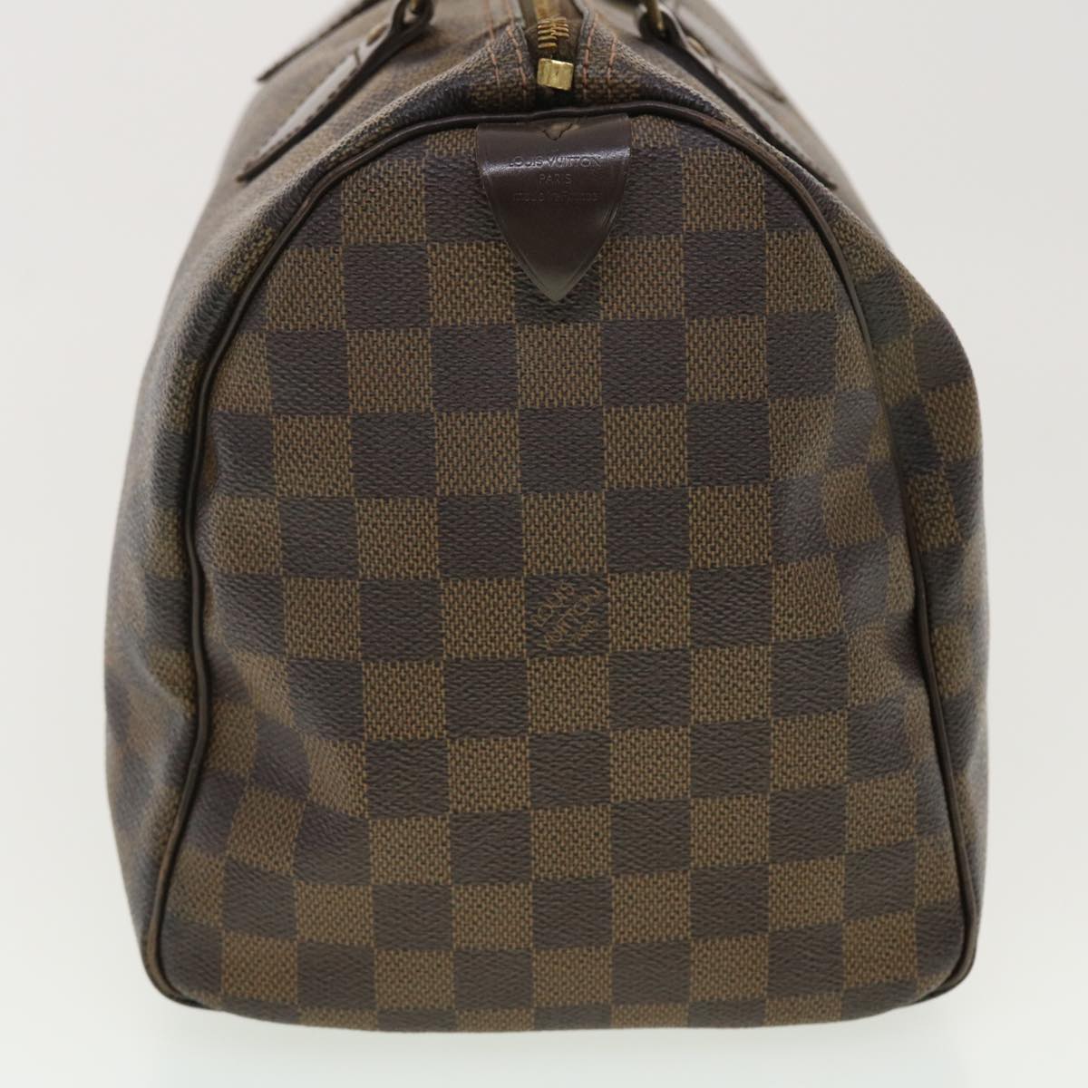 LOUIS VUITTON Damier Ebene Speedy 30 Hand Bag N41364 LV 40439