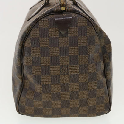 LOUIS VUITTON Damier Ebene Speedy 30 Hand Bag N41364 LV 40439