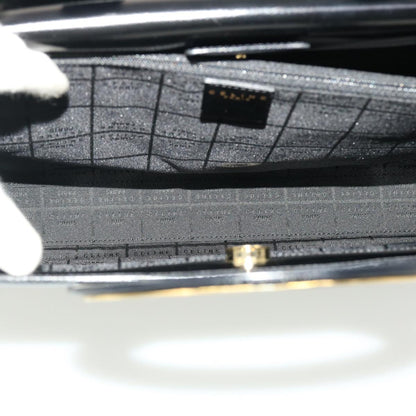 Celine Hand Bag Leather 2way Black  40458A
