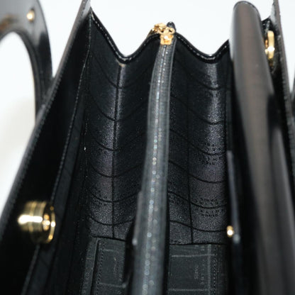 Celine Hand Bag Leather 2way Black  40458A