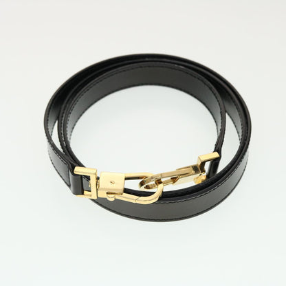 Celine Hand Bag Leather 2way Black  40458A