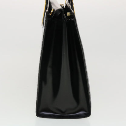 Celine Hand Bag Leather 2way Black  40458A